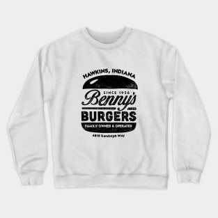 Benny's Burgers (black) Crewneck Sweatshirt